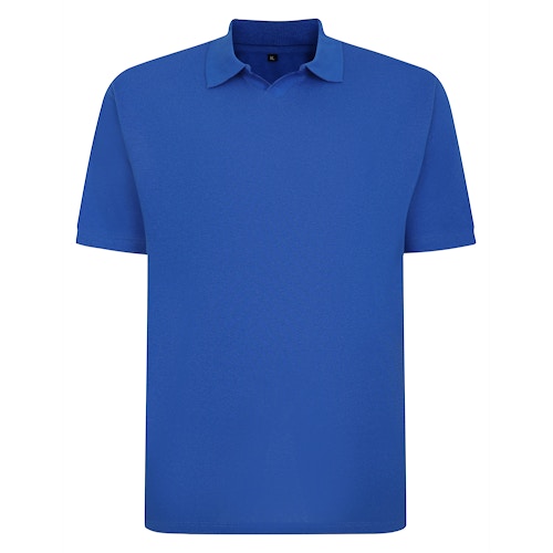 Bigdude Revere Polo Shirt Royal Blue Tall